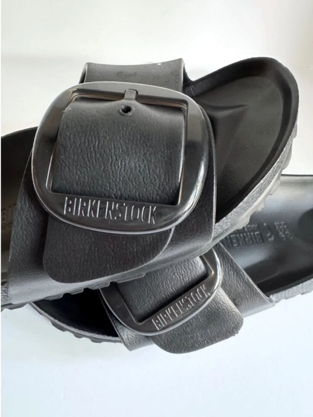 Birkenstock EVA Madrid Big Buckle in Black Size 39